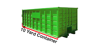 10 yard dumpster rental in San Jose