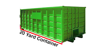 20 yard dumpster rental in Milwaukee