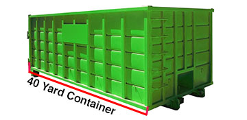 40 yard dumpster rental in Cincinnati
